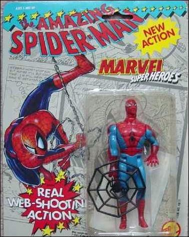 Marvel Super Heroes (Series 2) figure 5 Spider-Man (Real Web-Shooting Action)