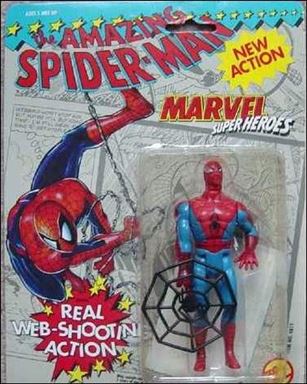 Marvel Super Heroes (Series 2) figure 5 Spider-Man (Real Web-Shooting Action)