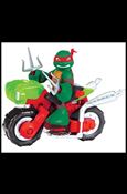 Teenage Mutant Ninja Turtles: Half-Shell Heroes figure 4-B Raph with Minibike (Loose)