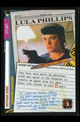 X-Files: The Truth Is Out There (Base Set) card XF97-0274v2 Lula Phillips