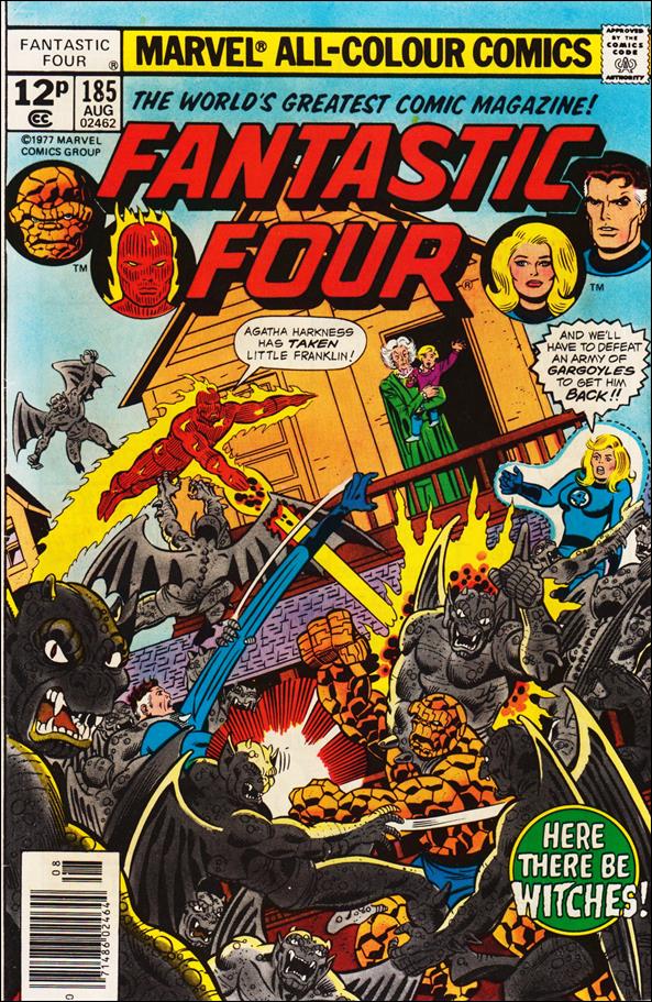 Fantastic Four (1961) issue 185-C UK Price Cover