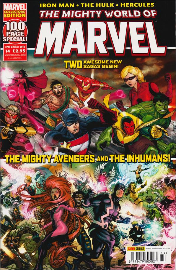 Mighty World of Marvel (UK) (2009) issue 14 Cardstock Cover