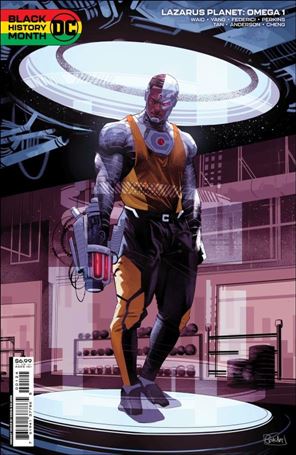 Lazarus Planet: Omega issue 1-G Edwin Galmon Black History Month Cardstock Cover