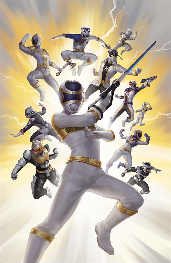 Mighty Morphin Power Rangers issue 32-C Linda Lithen 1:25 Cover