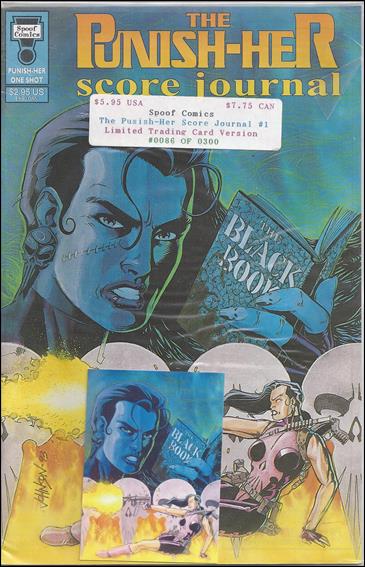 Punish-Her Score Journal  issue 1-B Limited Trading Card Version 1/300