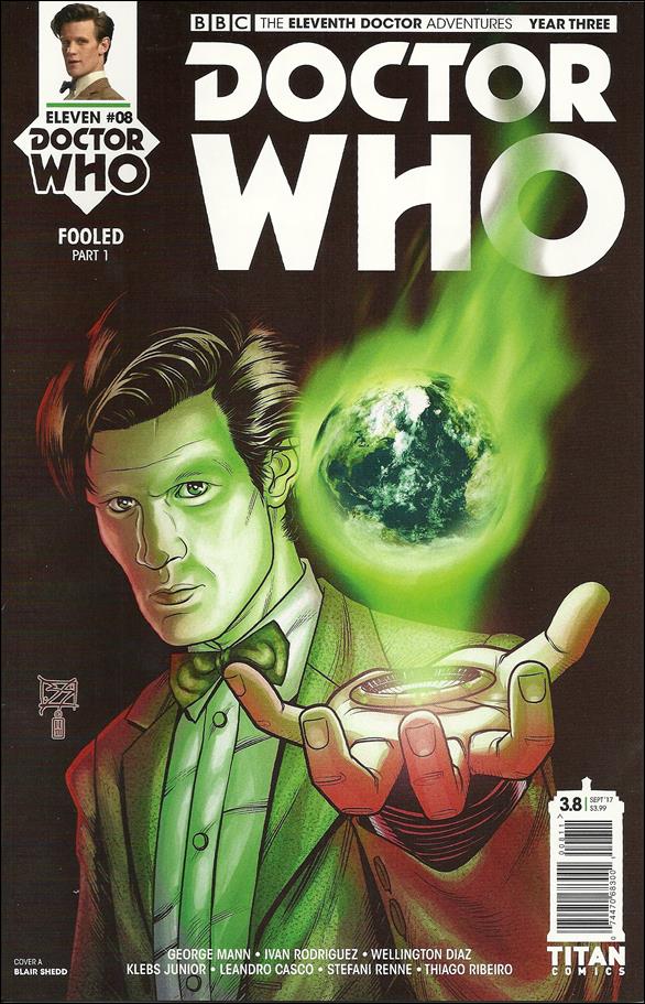 Doctor Who: The Eleventh Doctor Year Three issue 8 Blair Shedd Cover