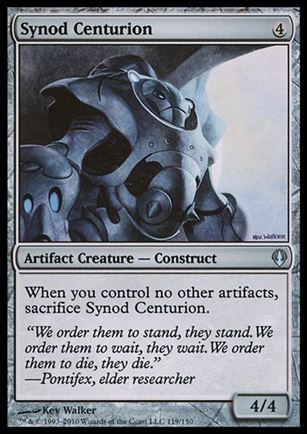 Magic the Gathering: Archenemy (Base Set) card 119 Synod Centurion