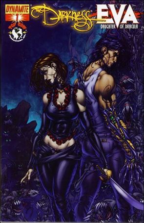 Darkness vs Eva: Daughter of Dracula issue 1-C Brett Booth Cover