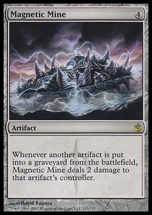 Magic the Gathering: Mirrodin Besieged (Base Set) card 113 Magnetic Mine