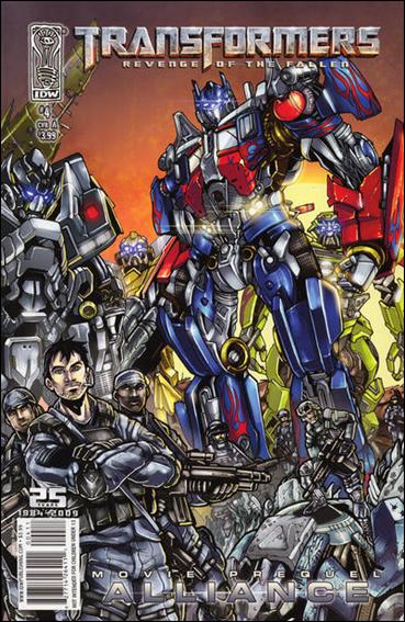Transformers: Alliance issue 4 Alex Milne Cover