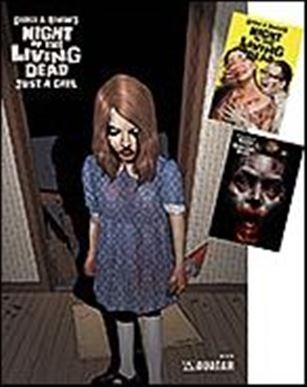 Night of the Living Dead: Just a Girl issue 1-D Sticker Set / Green Foil cover
