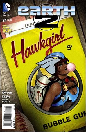Earth 2 issue 24-B Ant Lucia Bombshells Cover