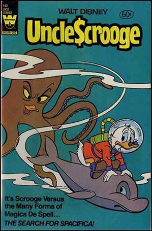 Walt Disney's Uncle Scrooge issue 193 Yellow Logo