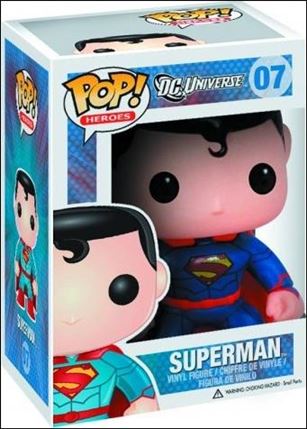 POP! Heroes figure 7-F Superman (New 52) Previews Exclusive