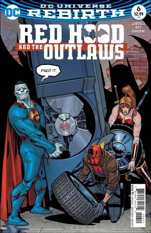 Red Hood and the Outlaws (2016) issue 6 Giuseppe Camuncoli Cover