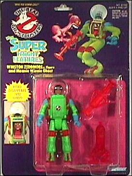 Real Ghostbusters: Super Fright Features figure 5 Winston Zeddmore and Meanie Wienie Ghost