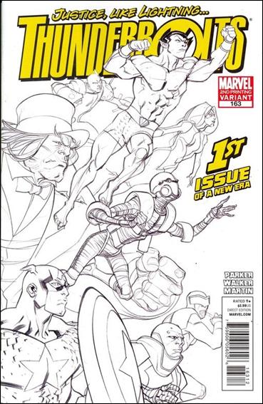 Thunderbolts (1997) issue 163-B 2nd Printing