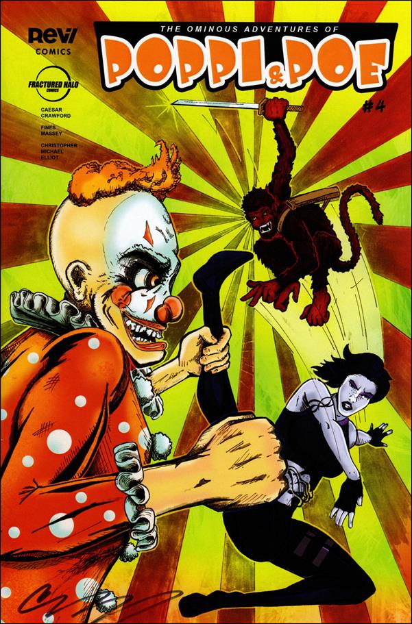 Poppi & Poe issue 4-B Christopher Michael Elliott Cover