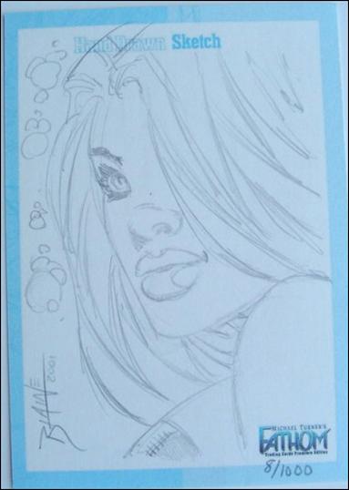 Michael Turner's Fathom (Sketch Card Subset) card Blaine-B Aspen II