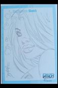 Michael Turner's Fathom (Sketch Card Subset) card Blaine-B Aspen II