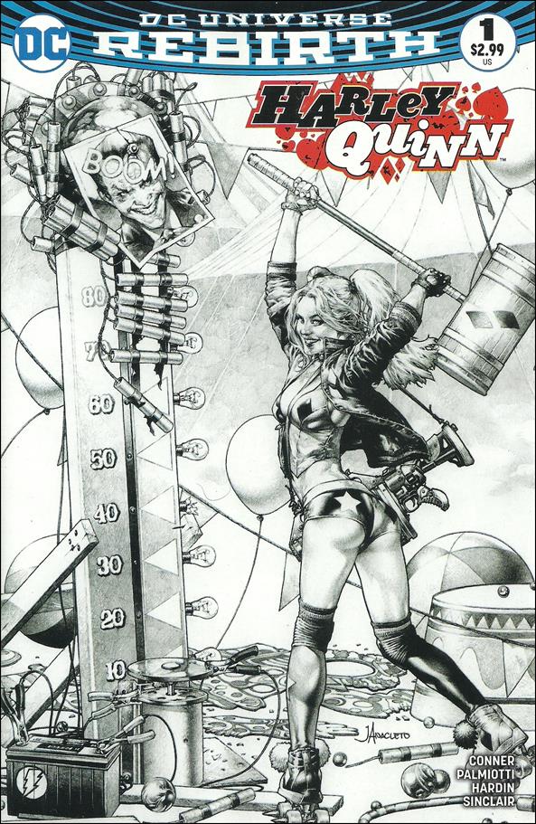 Harley Quinn (2016) issue 1-TR Jay Anacleto Heroic Dreams  Sketch Cover 1/1500