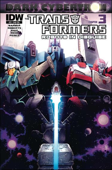 Transformers: Robots in Disguise (2012) issue 23-B Nick Roche Subscription Cover