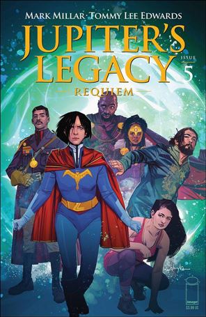 Jupiter's Legacy: Requiem issue 5 Tommy Lee Edwards Cover