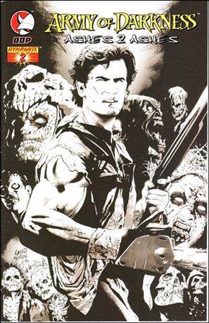 Army of Darkness: Ashes 2 Ashes issue 2-G Greg Land Black & White Cover