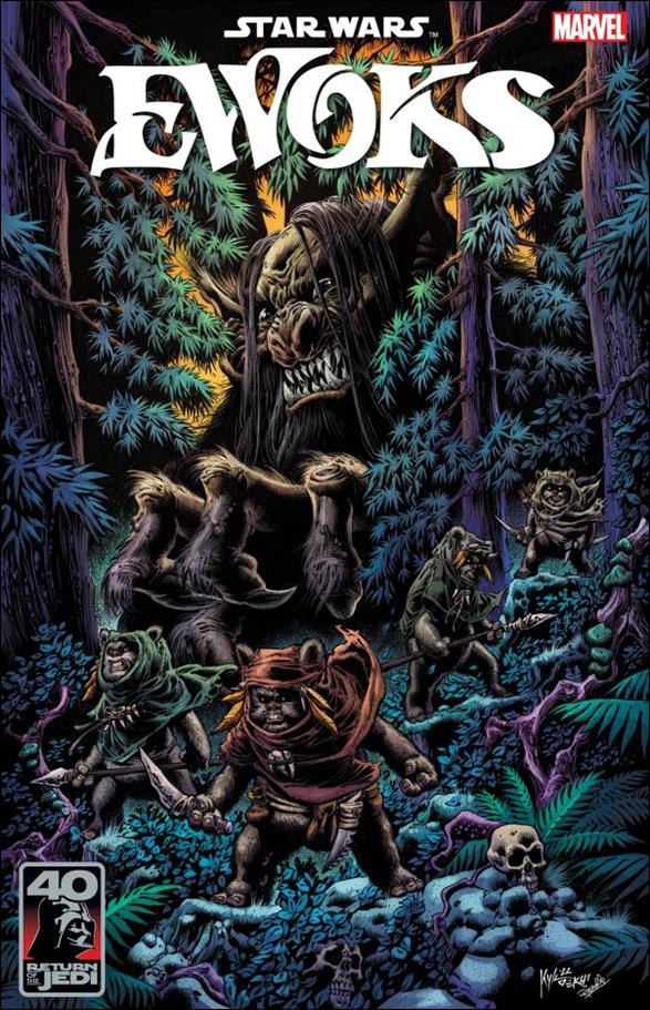 Star Wars: Return of the Jedi – Ewoks issue 1-E Kyle Hotz 1:25 Cover