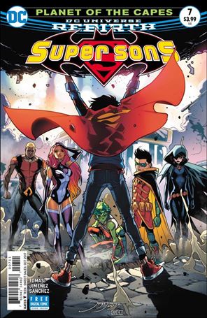 Super Sons issue 7 Jorge Jimenez Cover