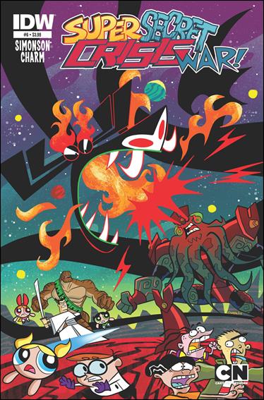 Super Secret Crisis War issue 6 Derek Charm Cover