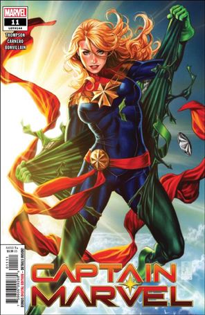 Captain Marvel (2019) issue 11 Mark Brooks Cover