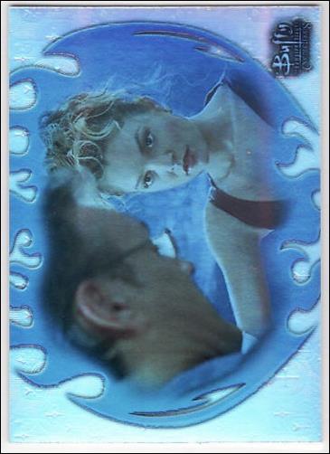 Buffy the Vampire Slayer: Connections (Parallel Foil Base Set) card BC-54 Giles + Glory/Ben: Evil Connection
