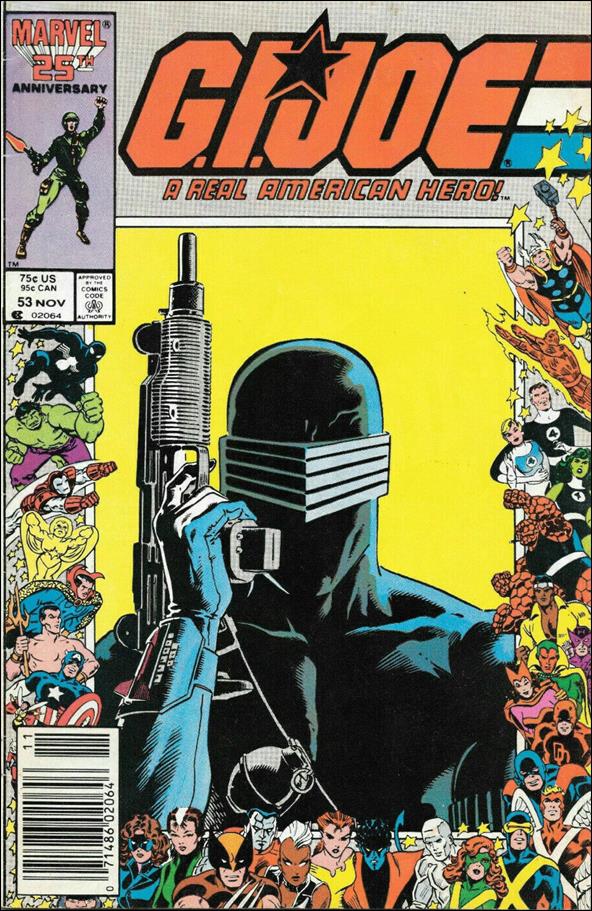 G.I. Joe: A Real American Hero issue 53-C Newsstand Cover