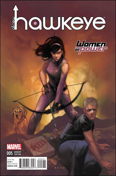 All-New Hawkeye (2016) issue 5-B Phil Noto Women of Power Cover
