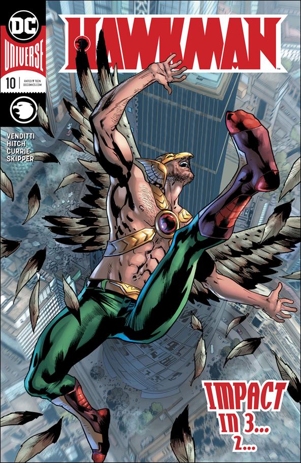 Hawkman (2018) issue 10 Bryan Hitch Cover