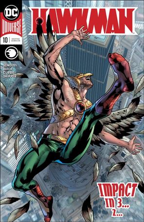 Hawkman (2018) issue 10 Bryan Hitch Cover