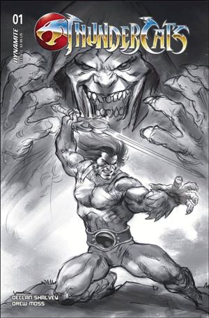 Thundercats (2024) issue 1-R Lucio Parrillo Line Art 1:15 Cover