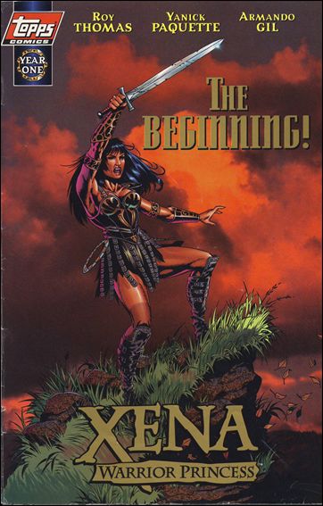 Xena: Warrior Princess, Year One issue 1-B Art Cover
