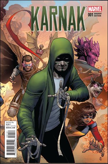 Karnak issue 1-D Jim Cheung 1:25 Connecting Cover