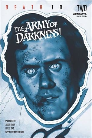 Death to the Army of Darkness issue 2-I Ben Oliver 1:21 Blue Tint Cover