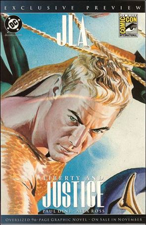 JLA: Liberty and Justice Preview Book issue 1-C San Diego Comic-Con Aquaman Cover