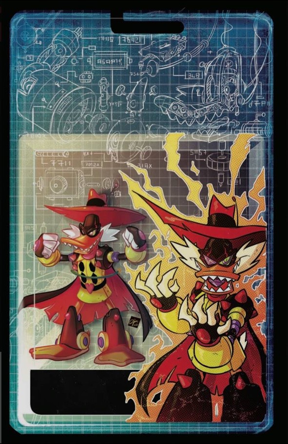 Negaduck issue 8-G 1:15 Virgin Action Figure Cover