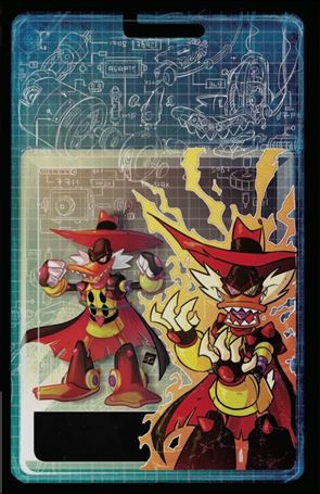 Negaduck issue 8-G 1:15 Virgin Action Figure Cover