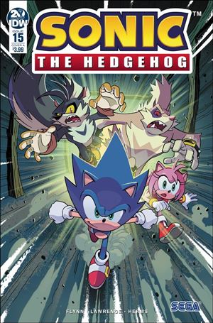 Sonic the Hedgehog (2018) issue 15 Jack Lawrence Cover