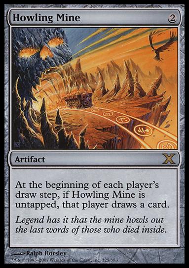 Magic the Gathering: 10th Edition (Base Set) card 325 Howling Mine
