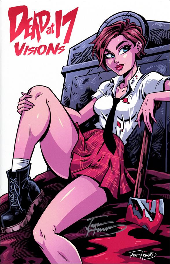 Dead at 17: Visions issue nn Josh Howard Cover