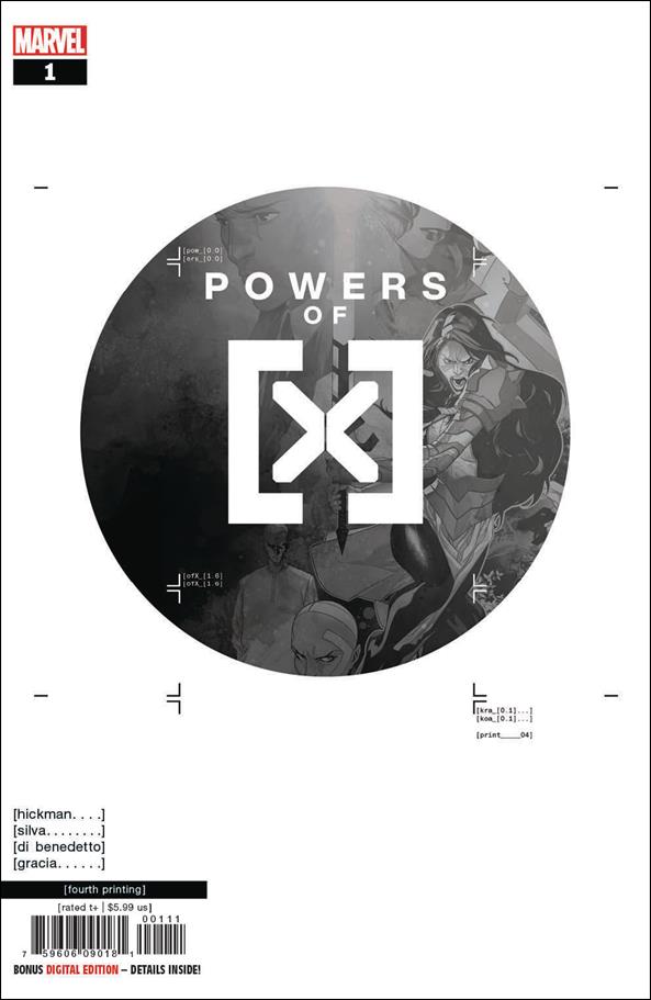 Powers of X issue 1-P R.B. Silva Cover (4th Printing)