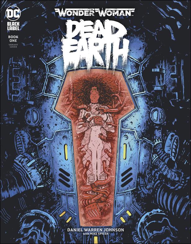 Wonder Woman: Dead Earth issue 1-B Daniel Warren Johnson "Coffin" Cover