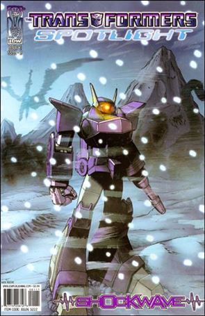 Transformers Spotlight issue 1-B Shockwave - Nick Roche Standard Cover